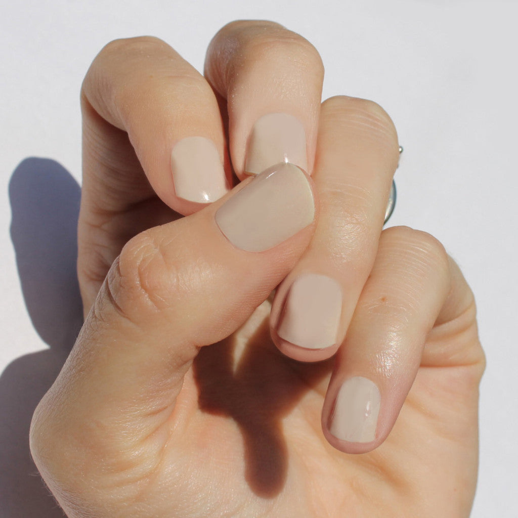 Solid Nude Nail Wraps